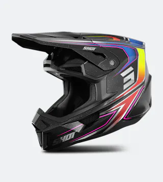 Capacete MX Shot Race Gear Lite Mips Glory 27