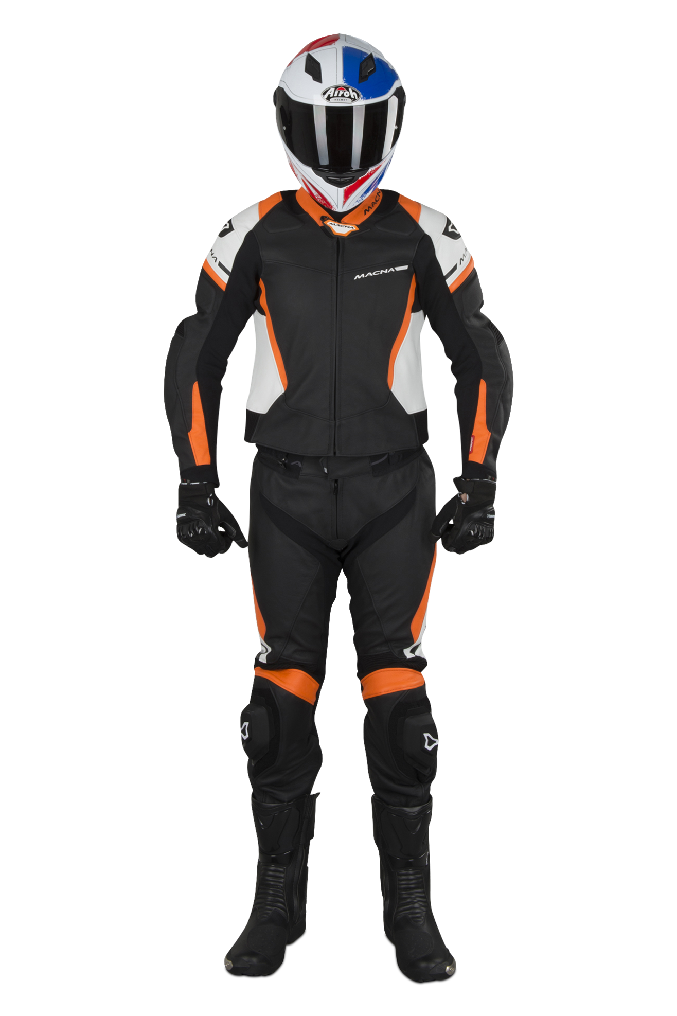 Motorpak Macna Hyper 2-Delig Leer