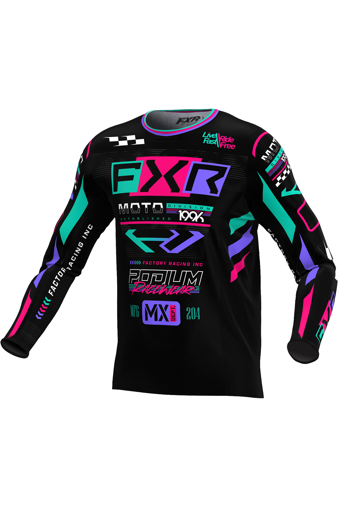 Camiseta de Cross FXR Podium Gladiator