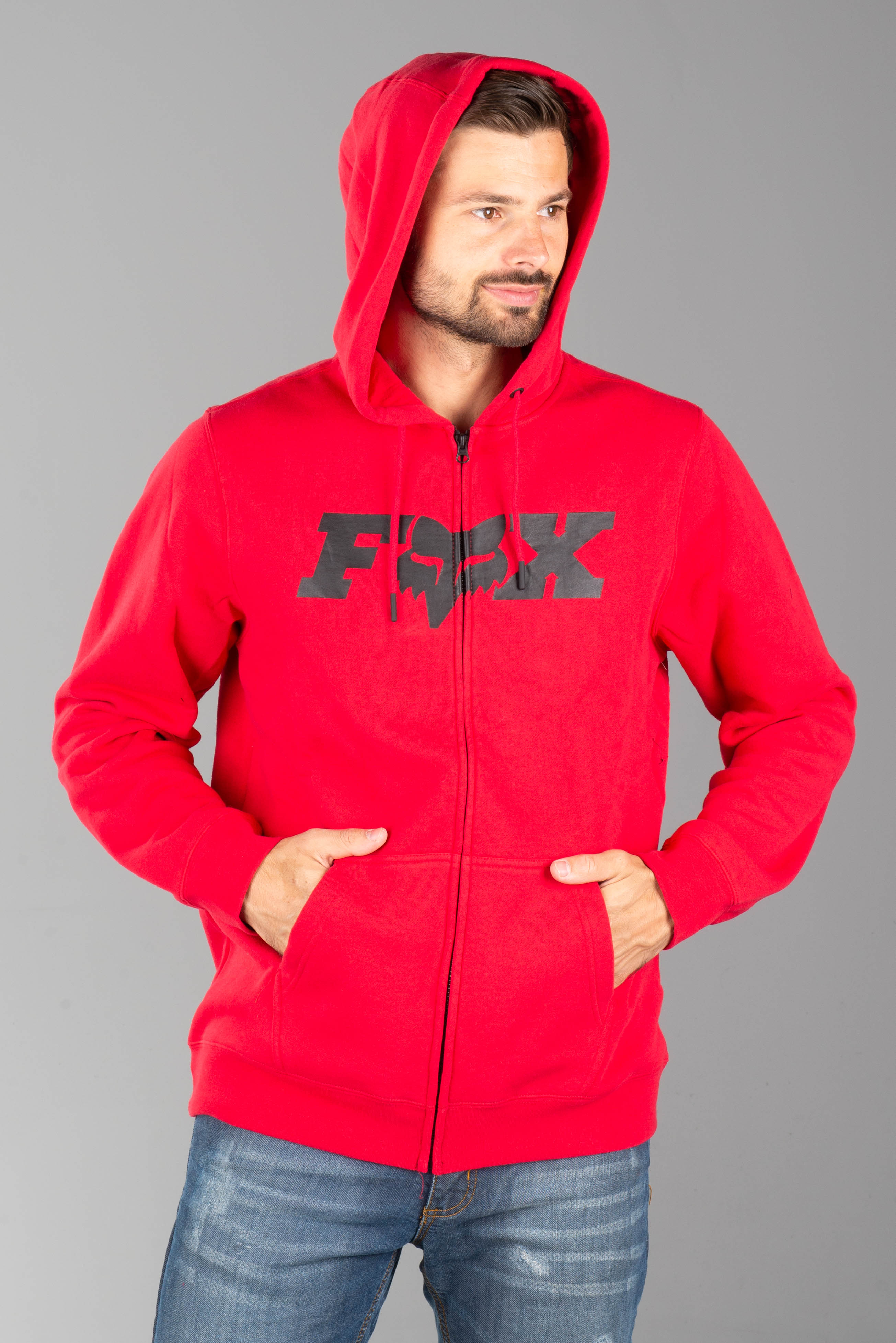 fox legacy zip hoodie