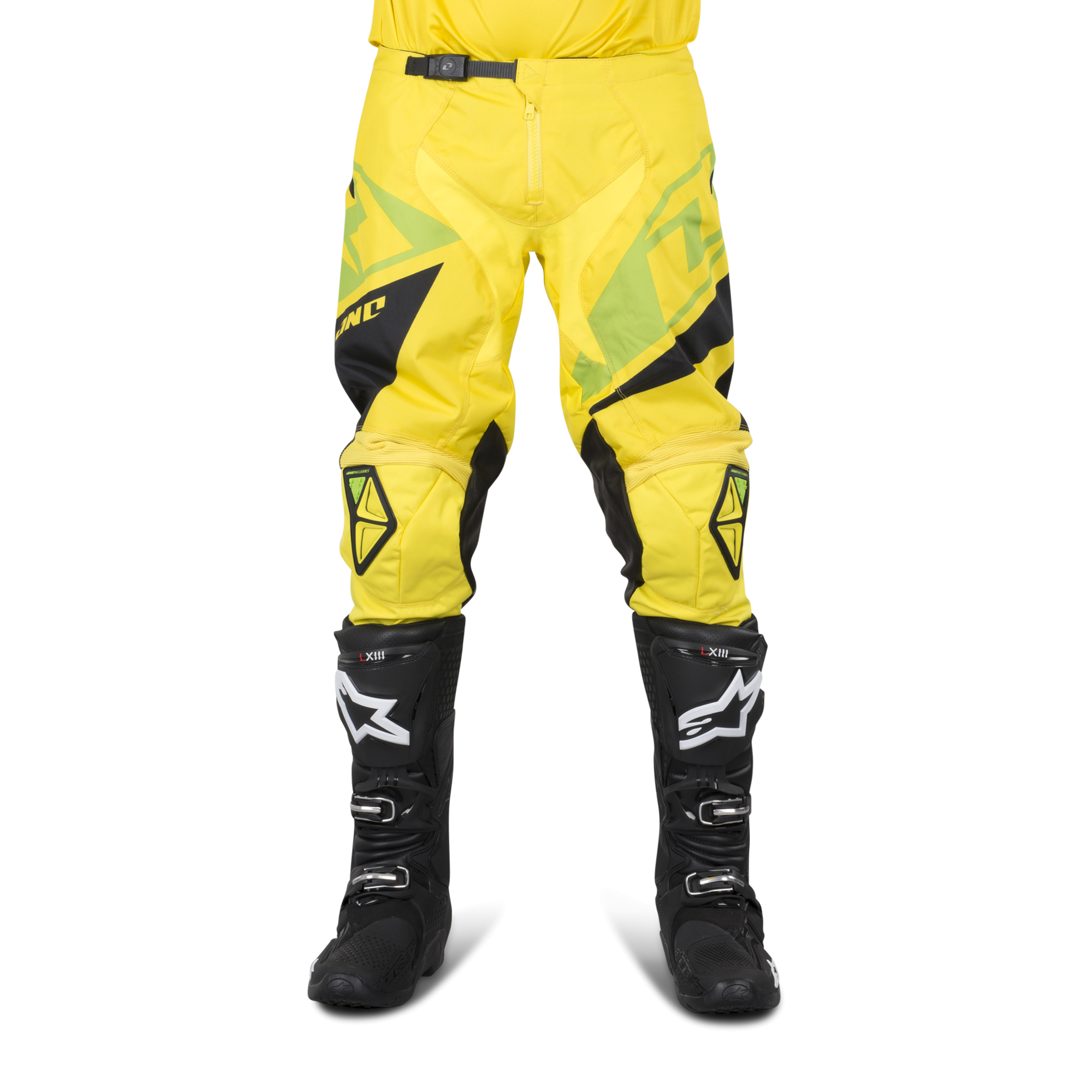 yellow motocross pants