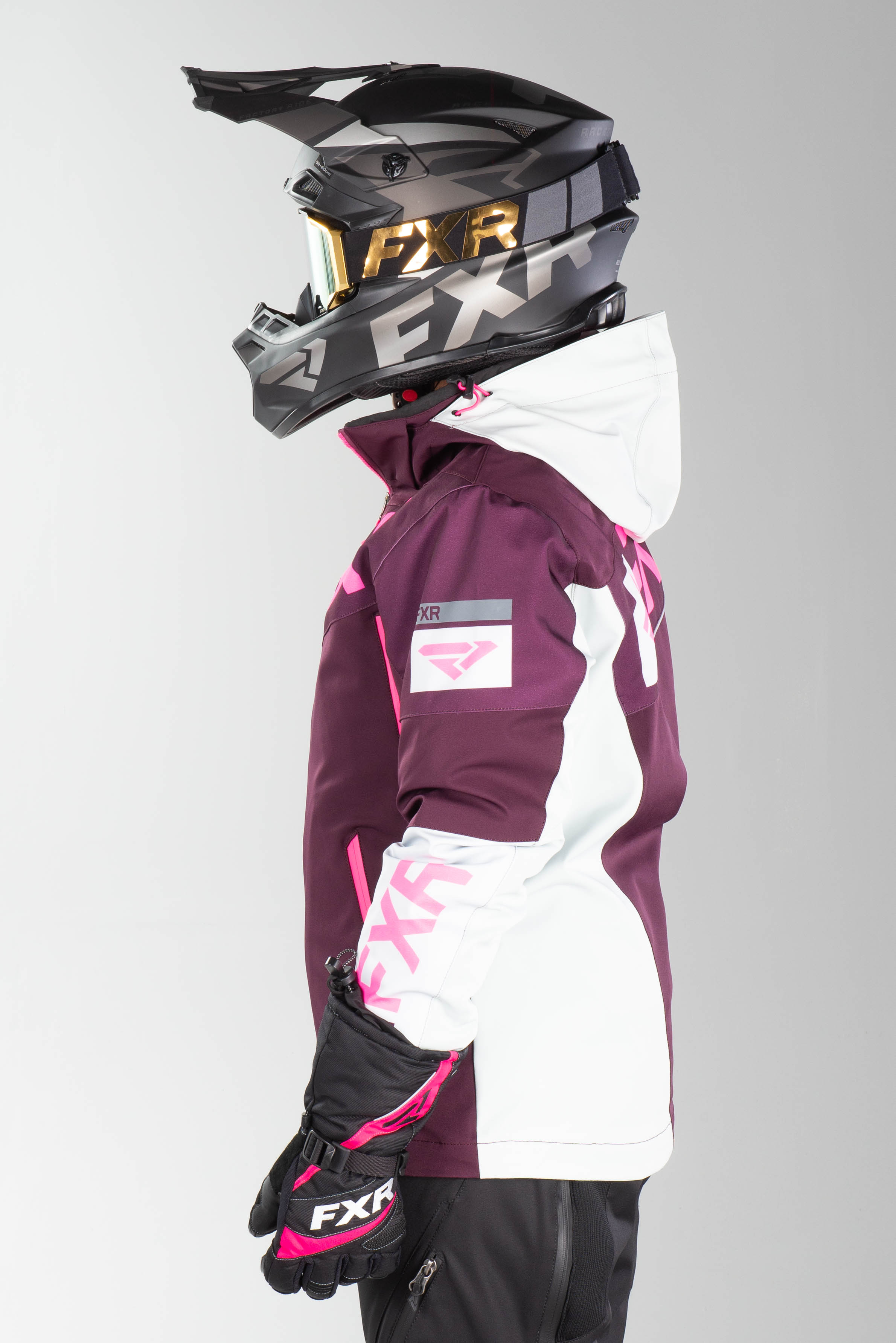 FXR Ranger Jacka Dam Lila Rosa HiVis FXR Ranger Jacka Dam Lila Rosa HiVis