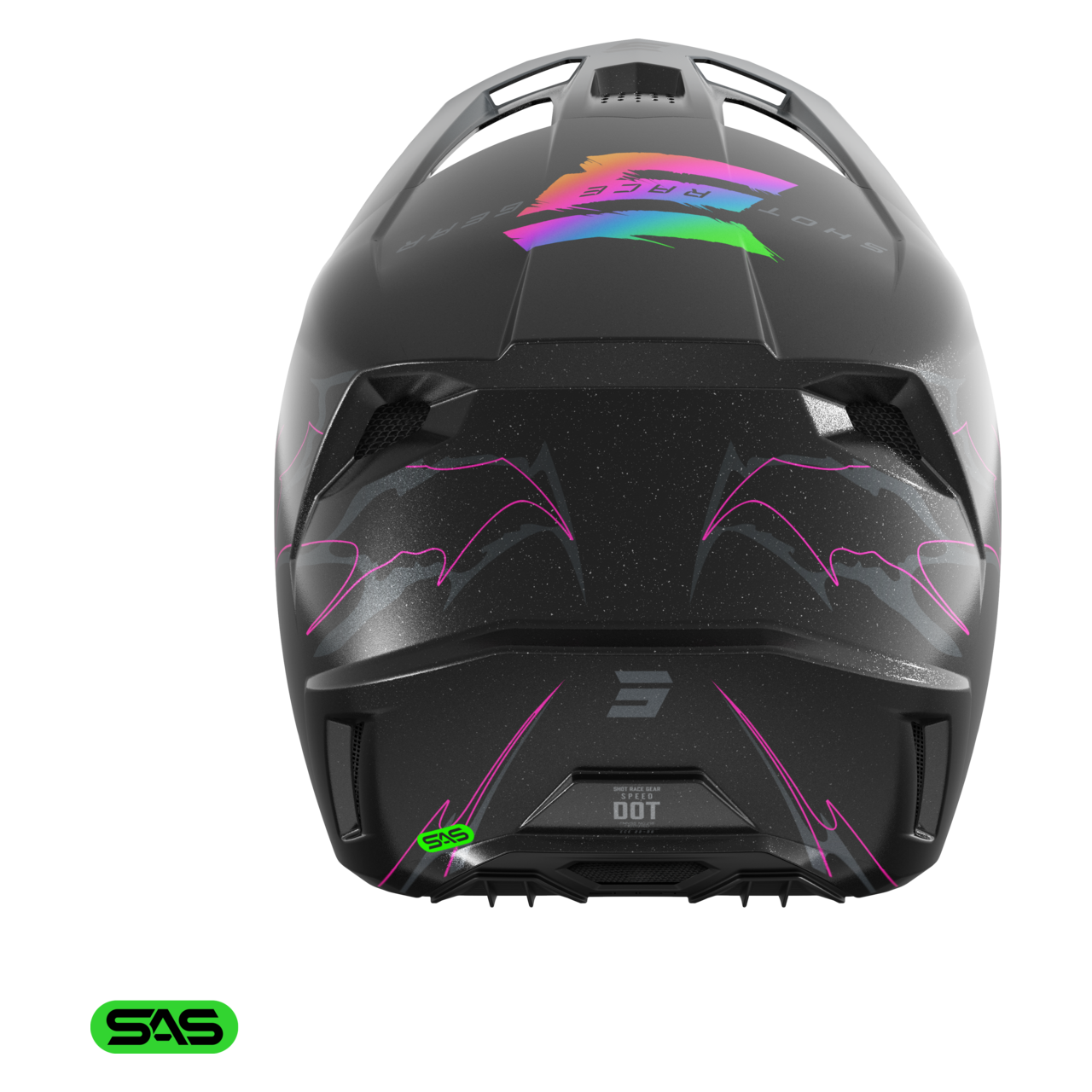 Shot Race Gear Speed Rac 27 MX Helmet