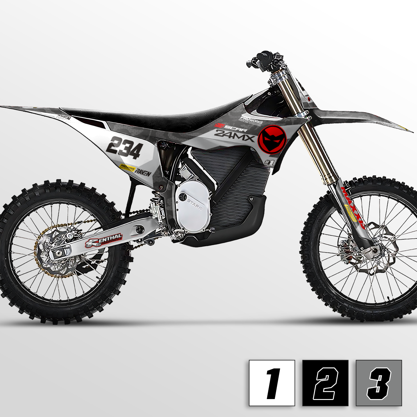 Stark GrCam Decal Kit