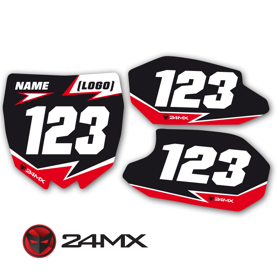 Nummerplaatstickers: Race