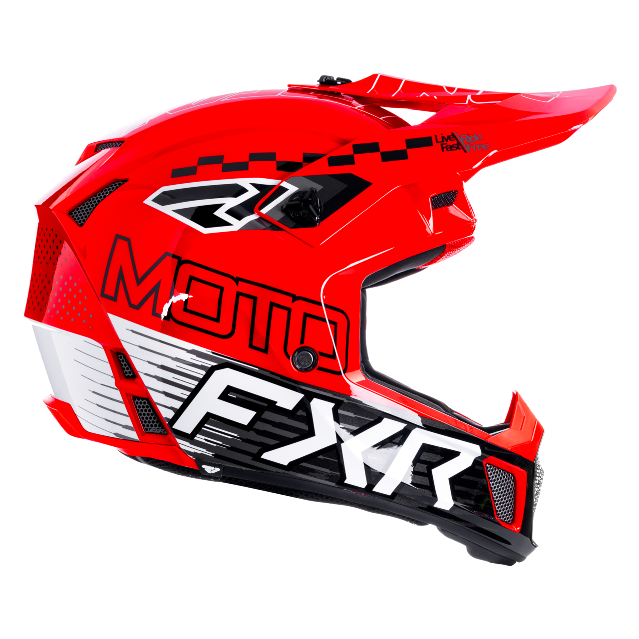 Casco MX FXR Clutch Race Div 26