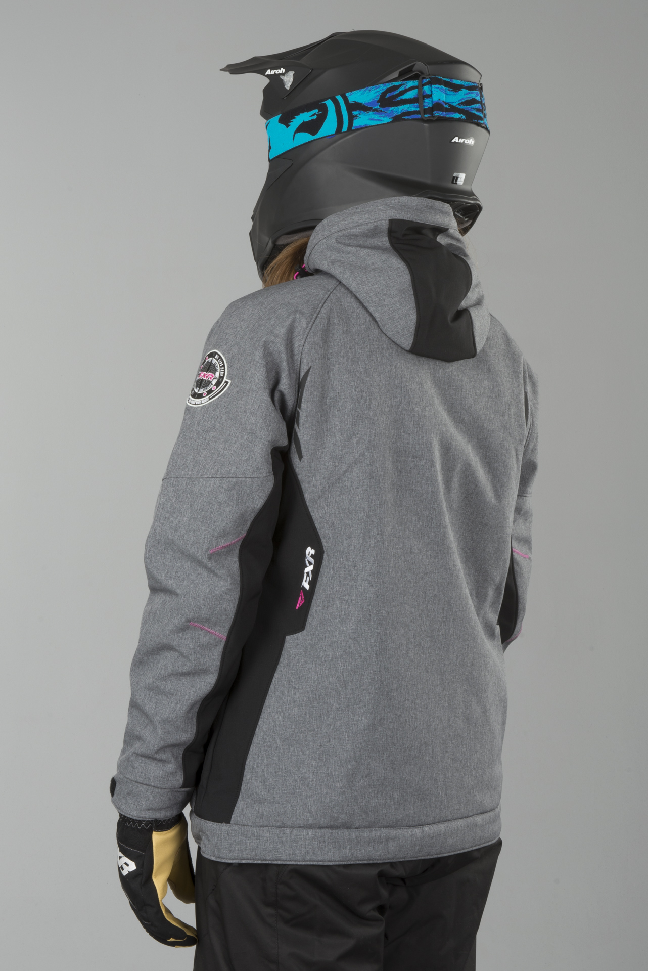 Jakke FXR Vertical Pro Softshell Dam Grå Fuchsia Nå 8% Du Jakke FXR Vertical Pro Softshell Dam Grå Fuchsia Nå 8% Du