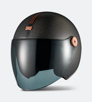 Capacete Aberto Nexx X.G30 Noiré Carbon