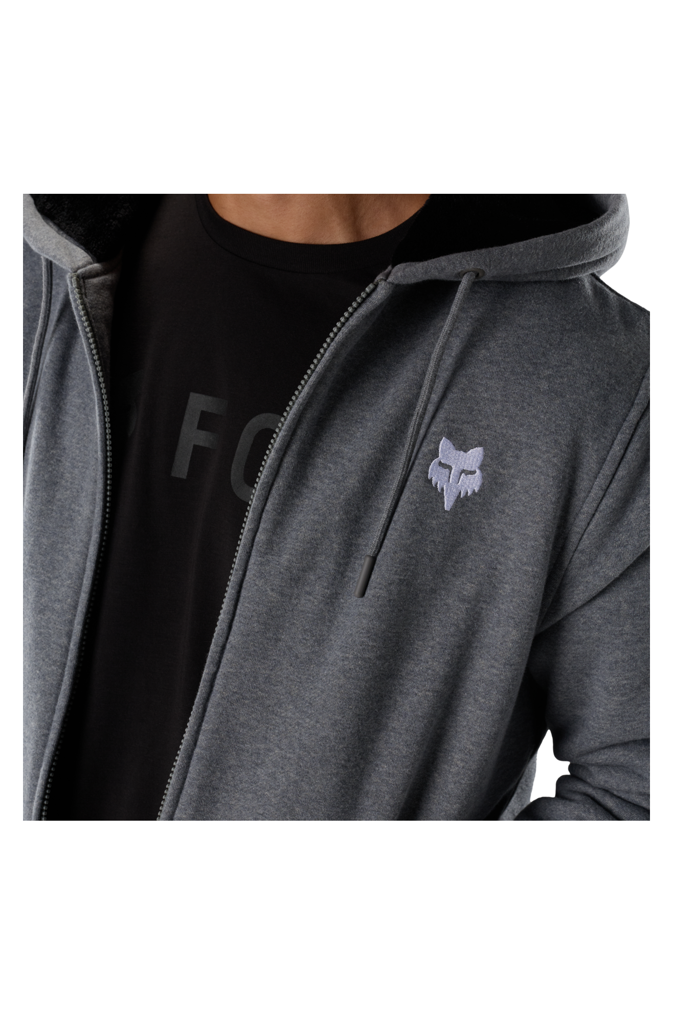 Hoodie met Rits FOX Head Sasquatch