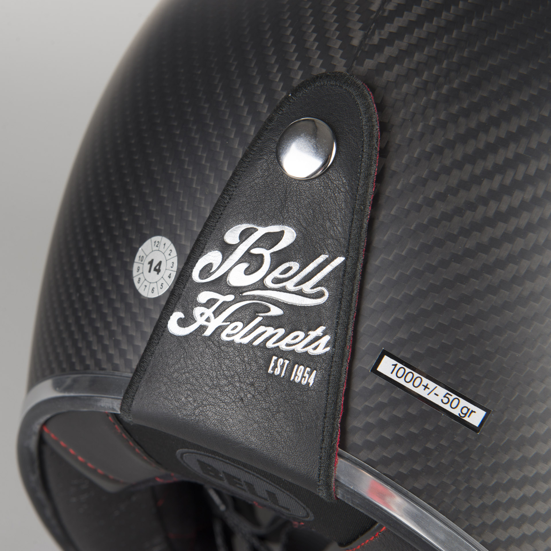 Casco Jet BELL Custom 500 Carbon Solid