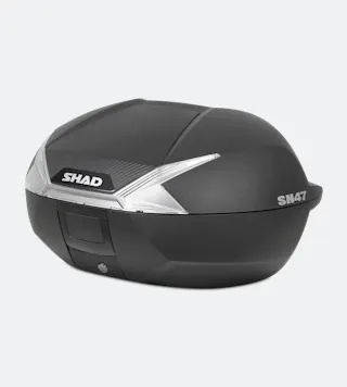 Augšējais Koferis Shad SH47 Balts Atstarotājs