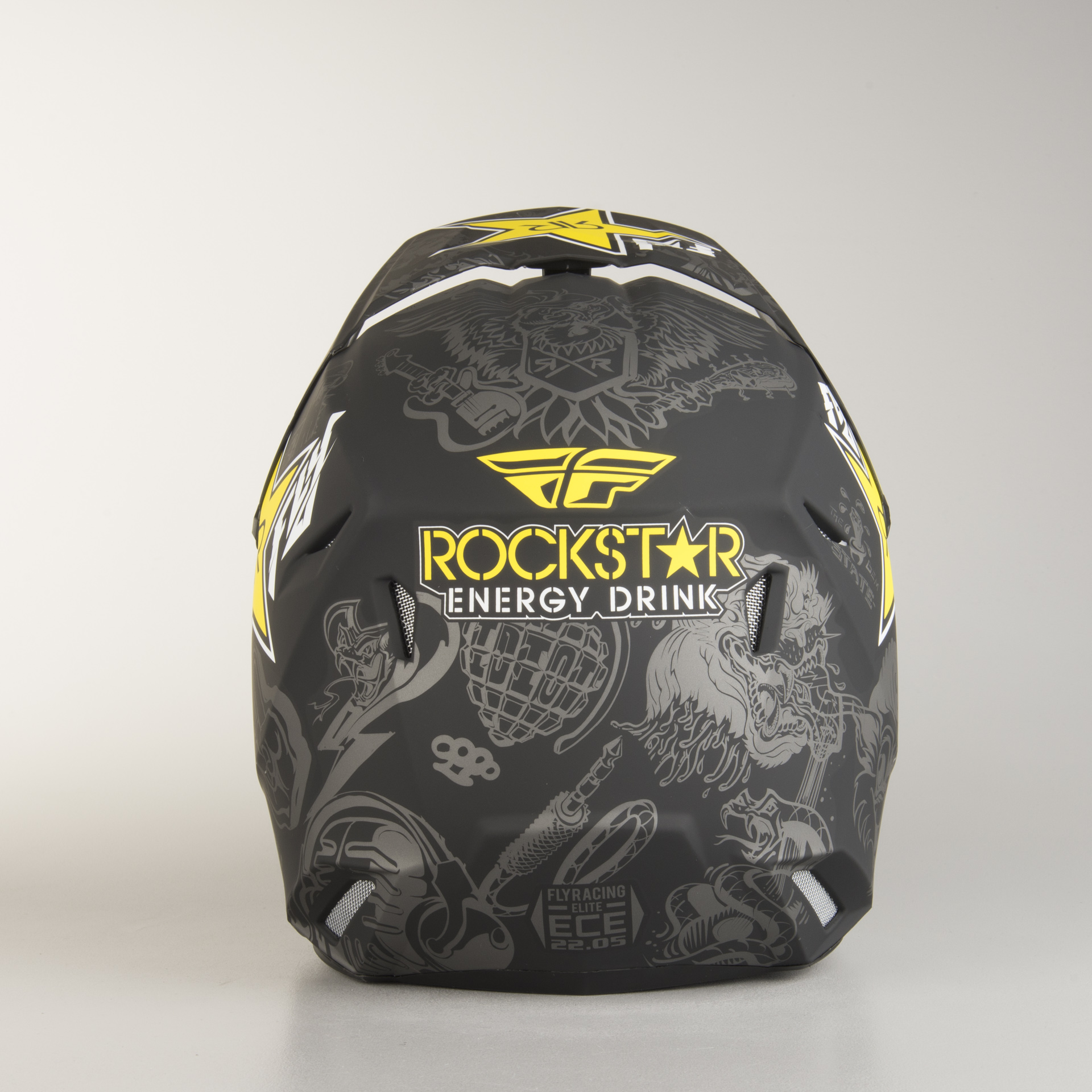 Crosshelm FLY Racing Elite Rockstar
