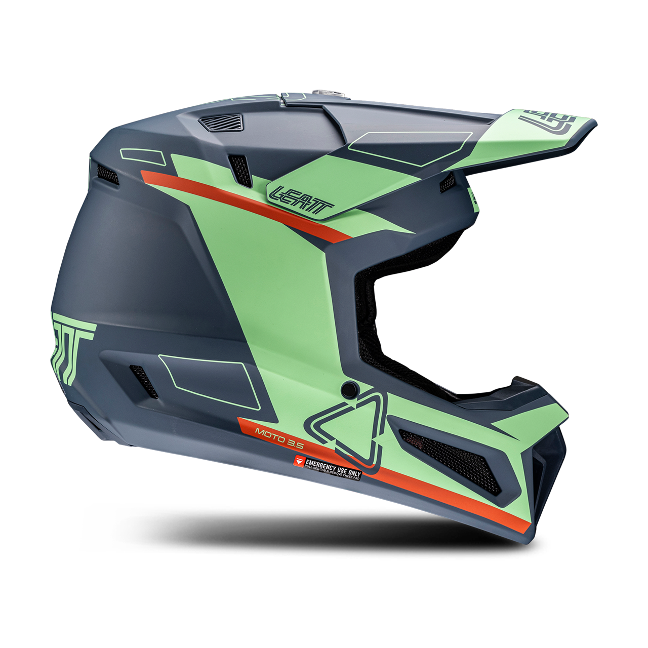 Crosshelm Kit Met Brillen Leatt Moto 3.5 V25