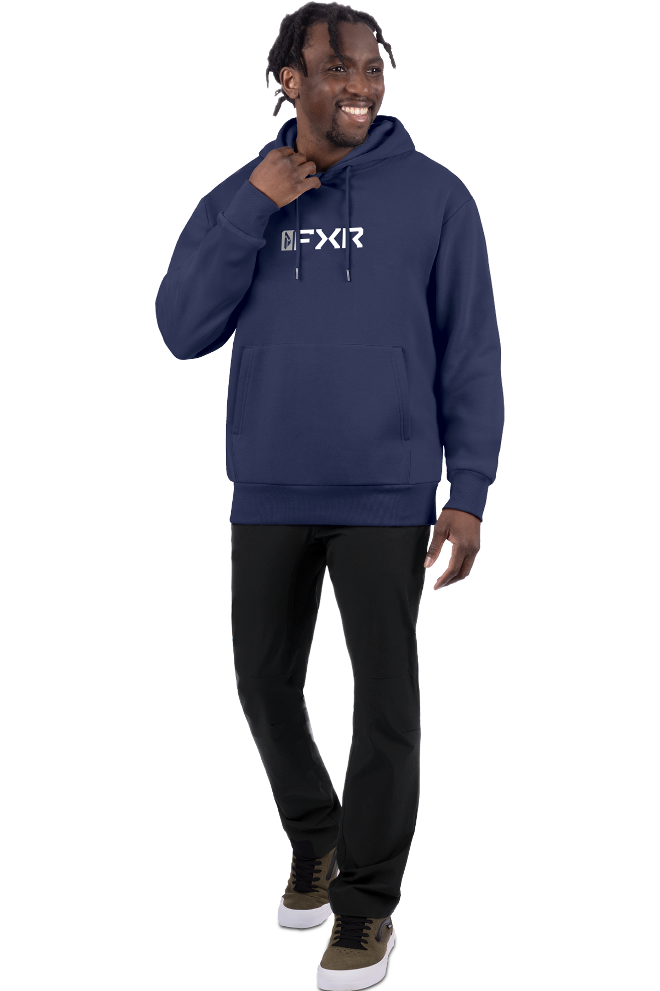 Baumwoll-Pullover-Hoodie FXR Mitered 27