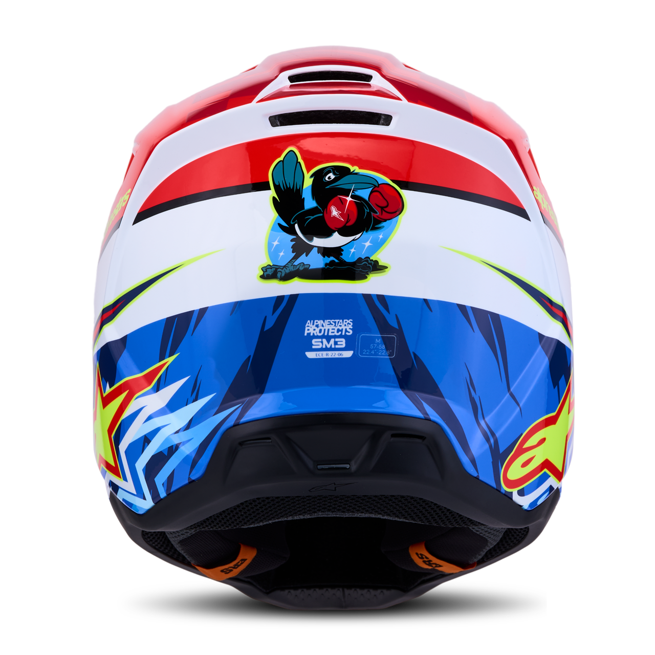 Casco de Cross Alpinestars S-M3 Falcon
