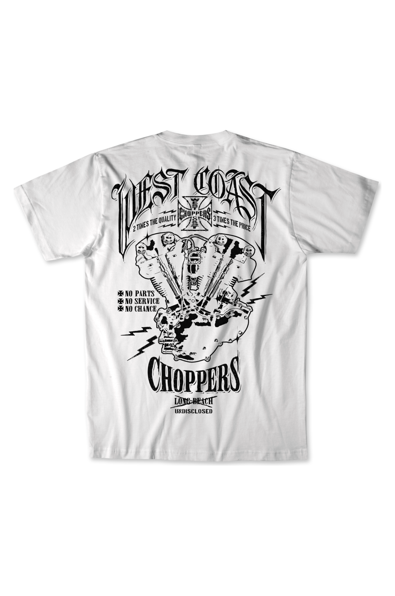 T-shirt West Coast Choppers 2 Time