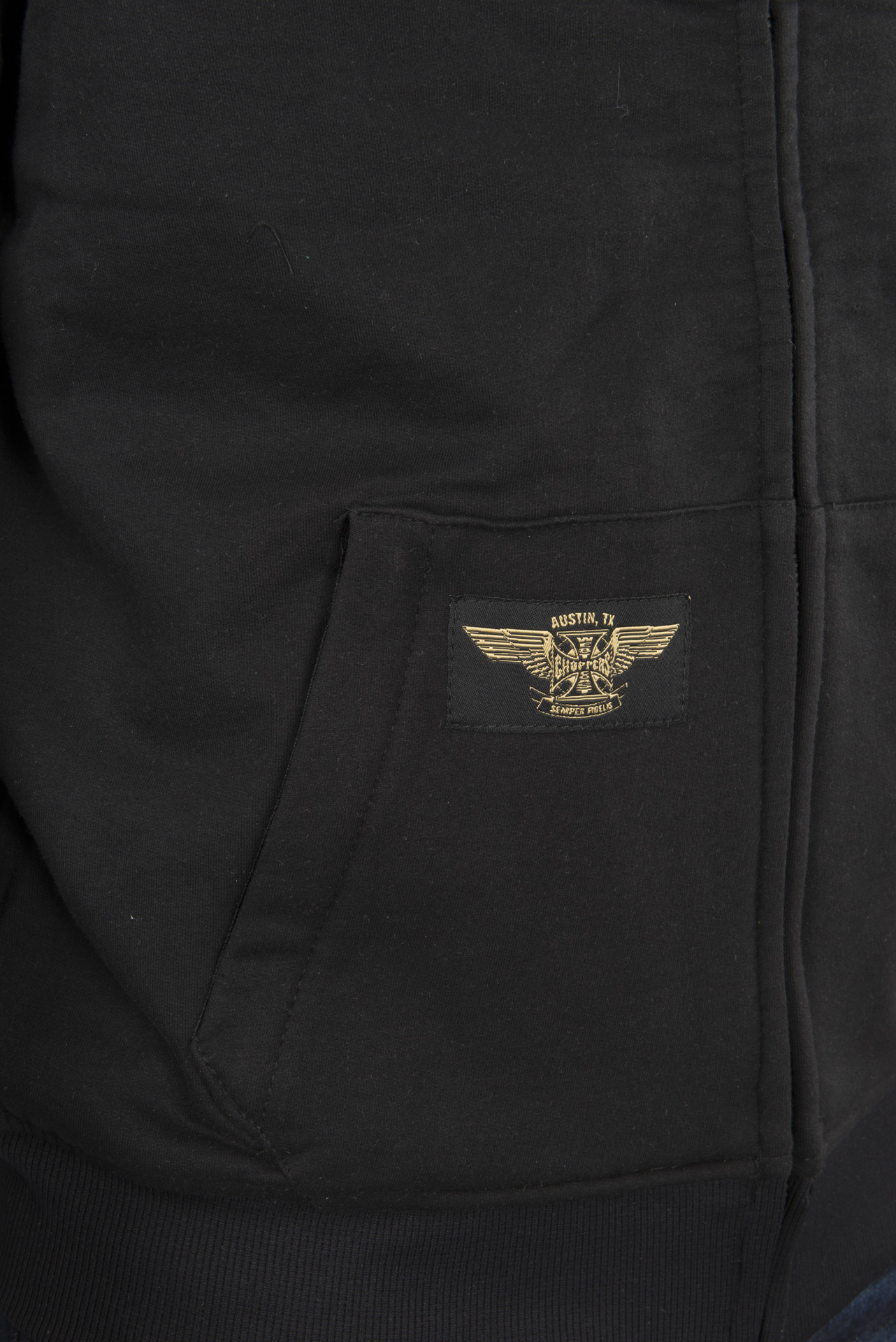 West Coast Choppers Aramid Por Vida Riding Hoodie
