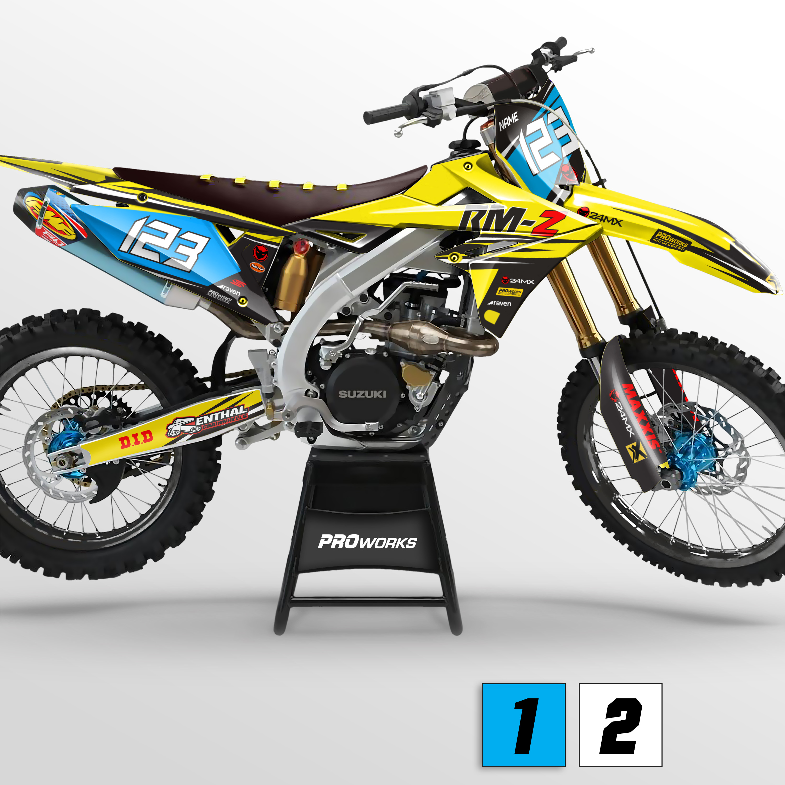 24MX Suzuki Rush Decal Kit