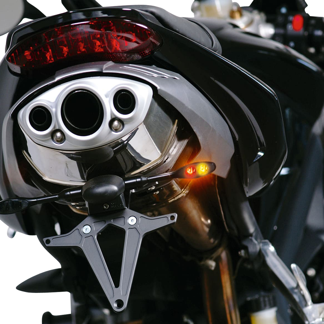 Kellermann Micro 1000 DF Dark Indicator/Taillight Black