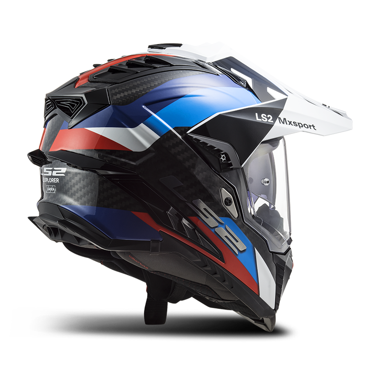 Casco Adventure LS2 MX701 C EXPLORER Frontier Titanio