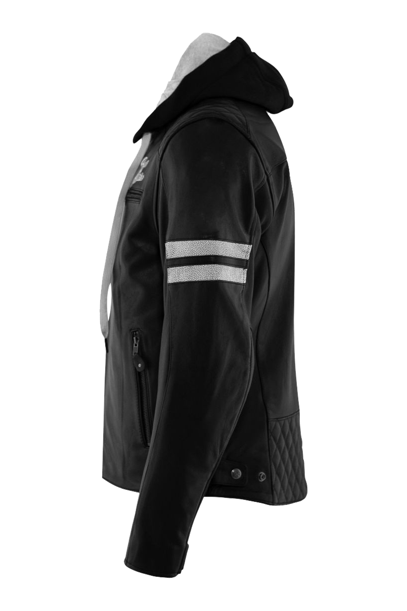 Rusty Stitches Jari Hooded Motorcycle Jacket