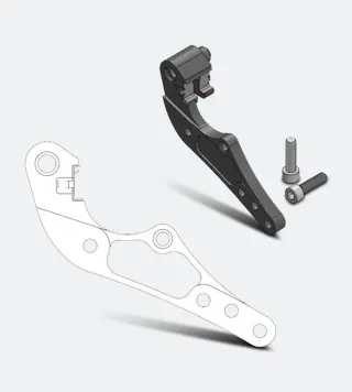 Adaptador extragrande Moto-Master Serie Dakar