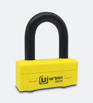 URBAN Mini U-lock 75 + Loop Chain ø10mm-120cm Class SRA