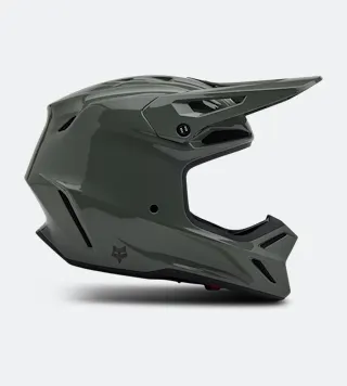 Prilba MX FOX V3 Rs Carbon Solid