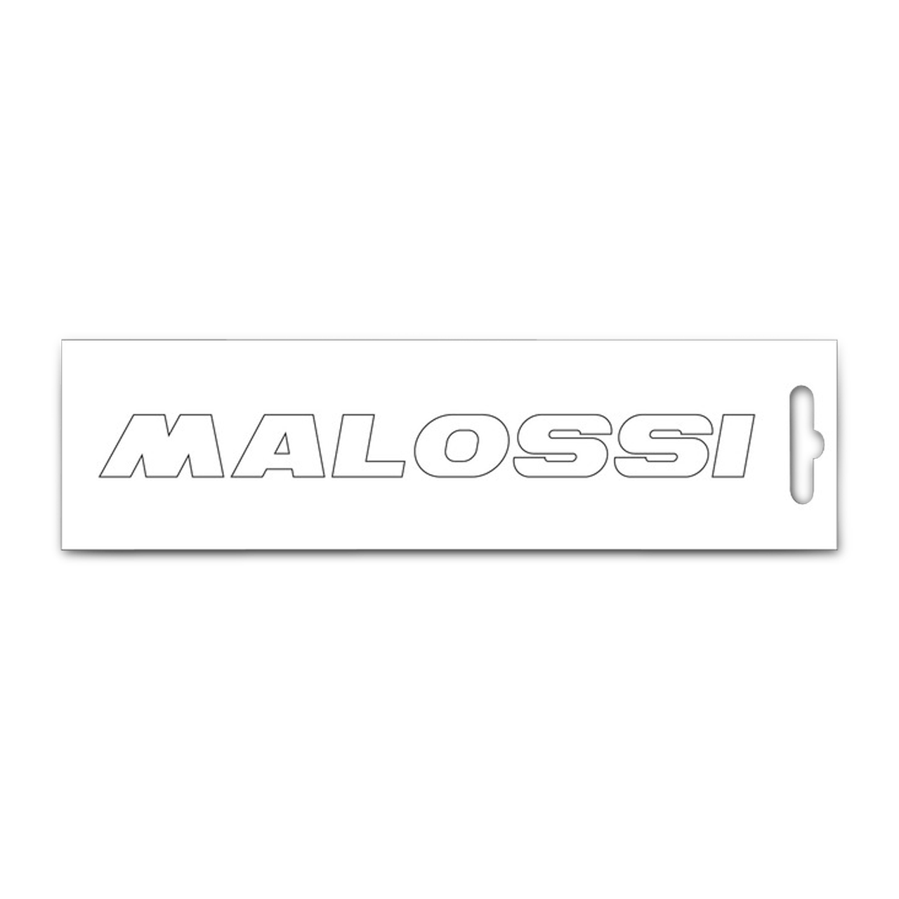 Malossi White Sticker