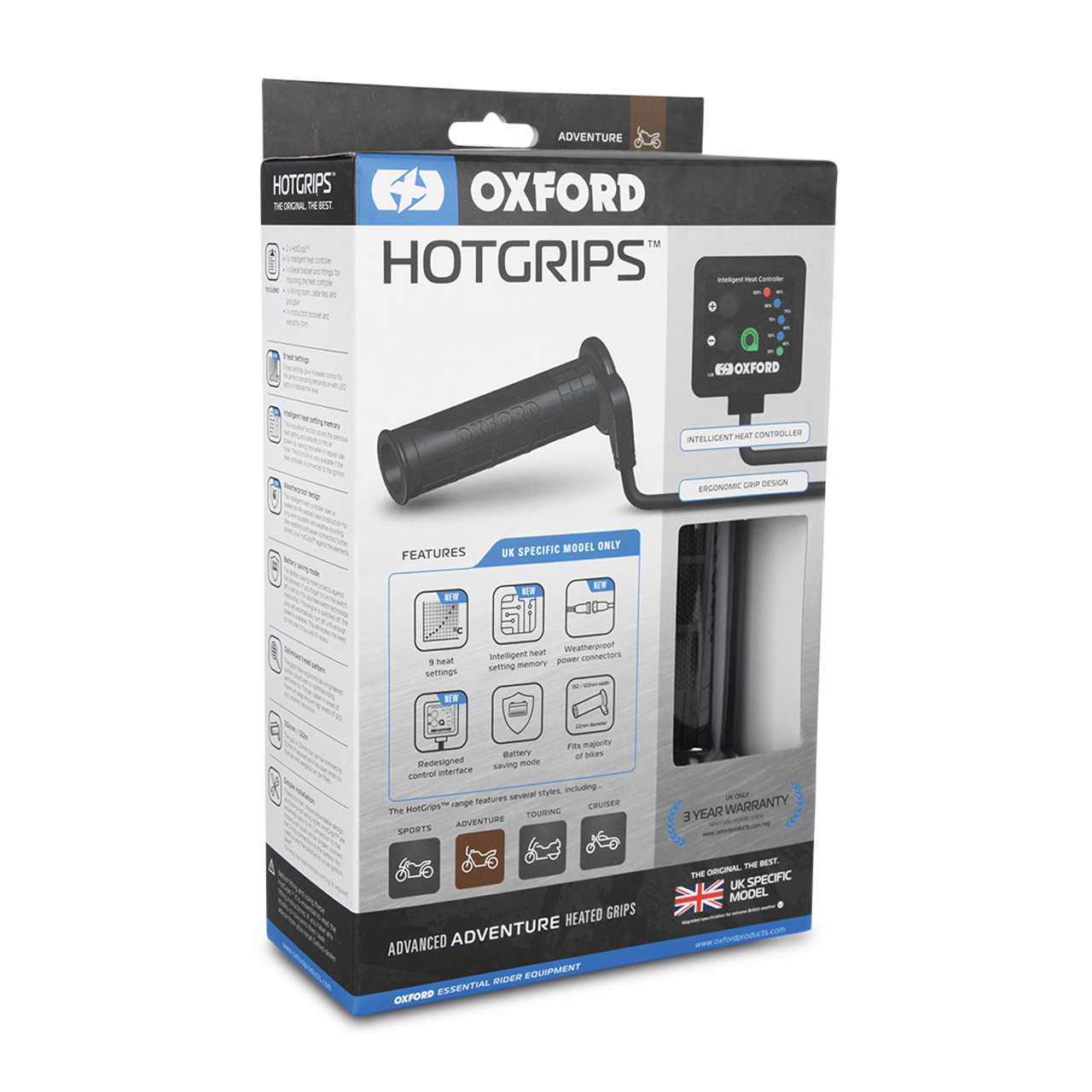 Handvatten Oxford Hotgrips Advanced Adventure