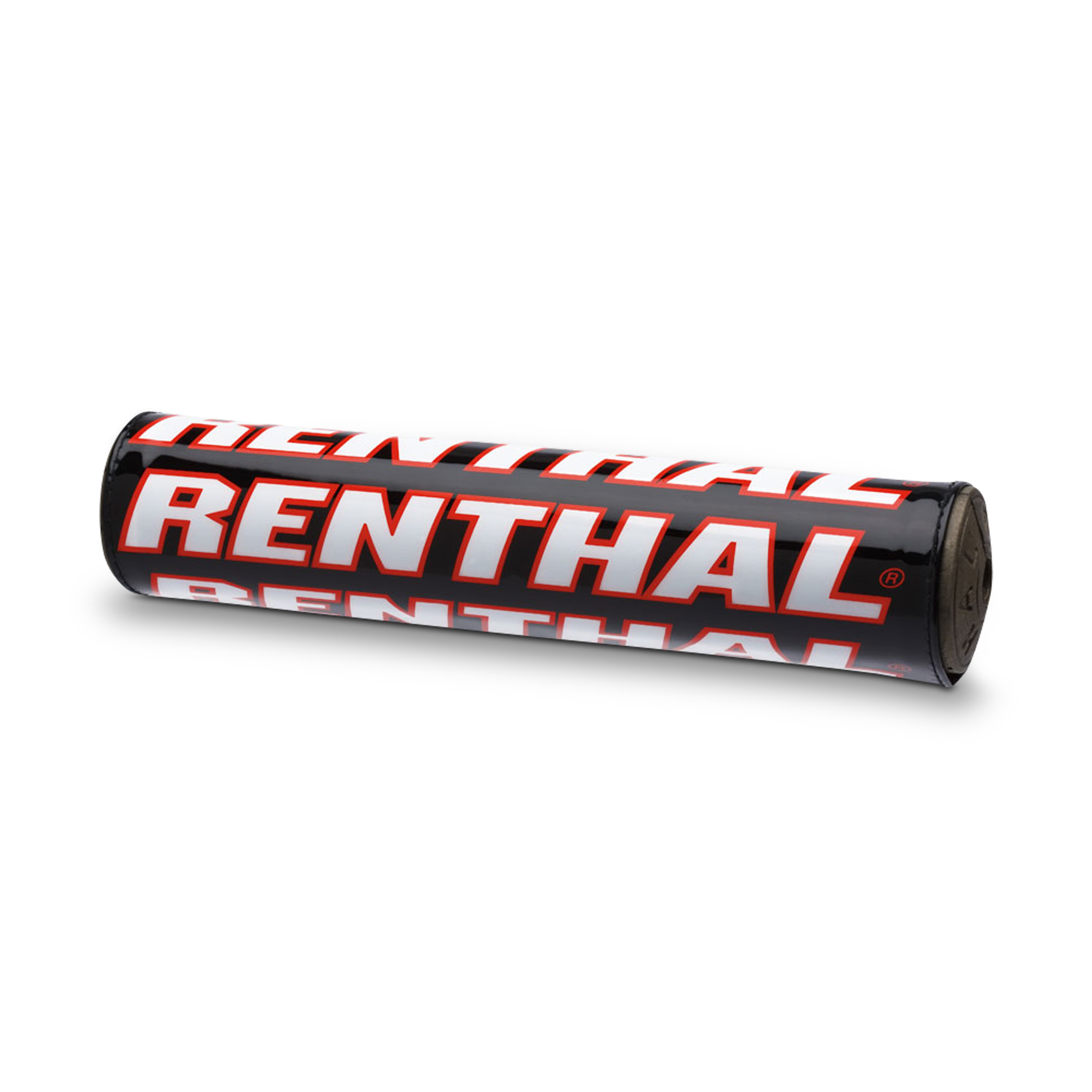 Protector de Manillar Renthal P304 Trials SX Negro-Blanco-Rojo (180mm)