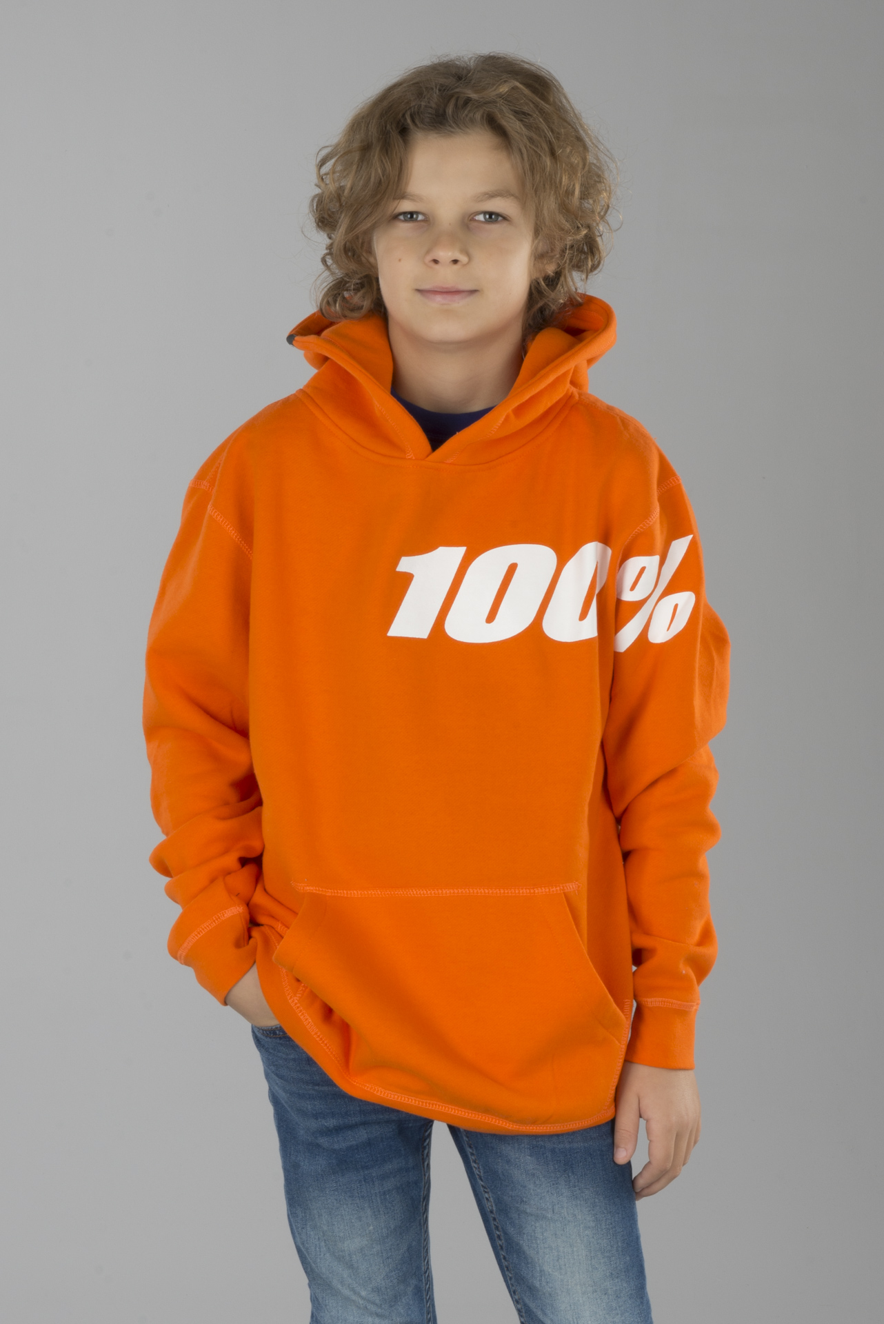 youth orange sweatshirt
