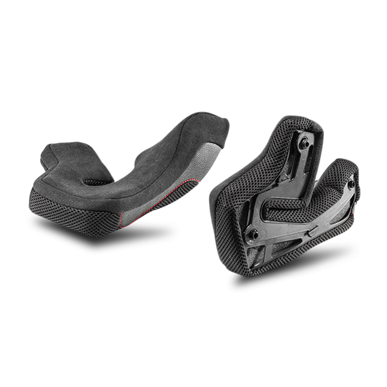 Motorwangkussens Nolan N60-6 Zwart-Rood