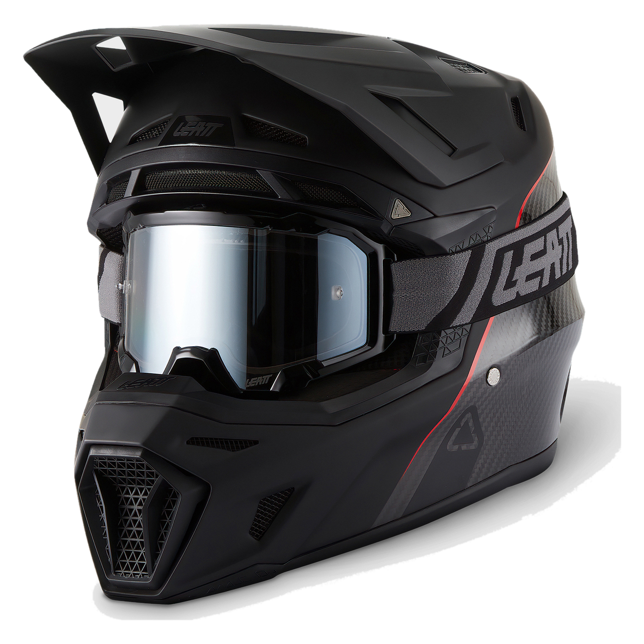 Crosshelm Kit Leatt 9.5 V.27 met Velocity 6.5 Iriz Bril