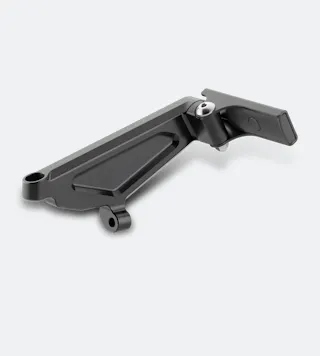 Kennzeichenhalter-Set Rizoma Fox Schwarz