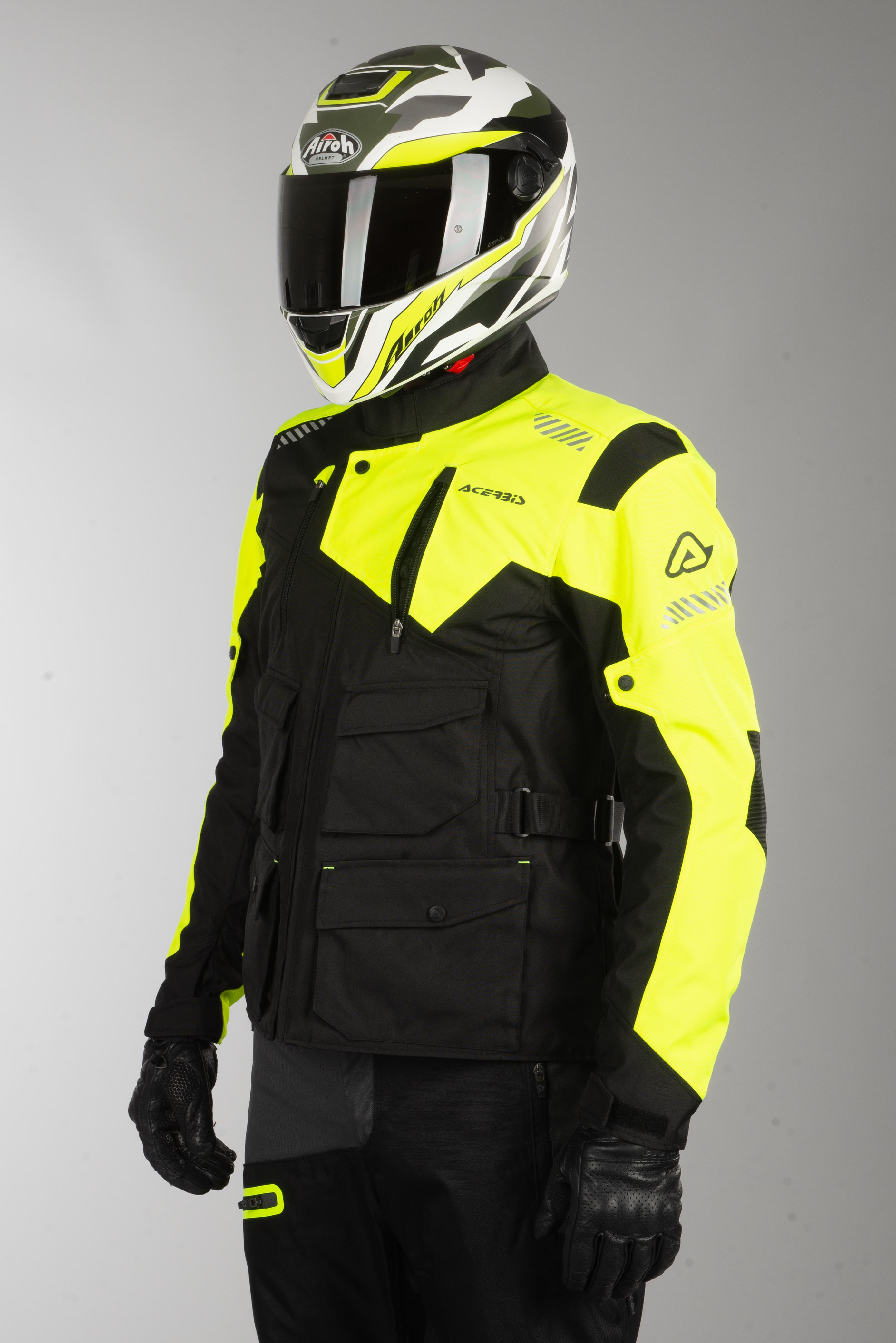 Jakke Acerbis Discovery Safari Svart Fluo Gul Nå 10% Du Jakke Acerbis Discovery Safari Svart Nå 10% Du sparer