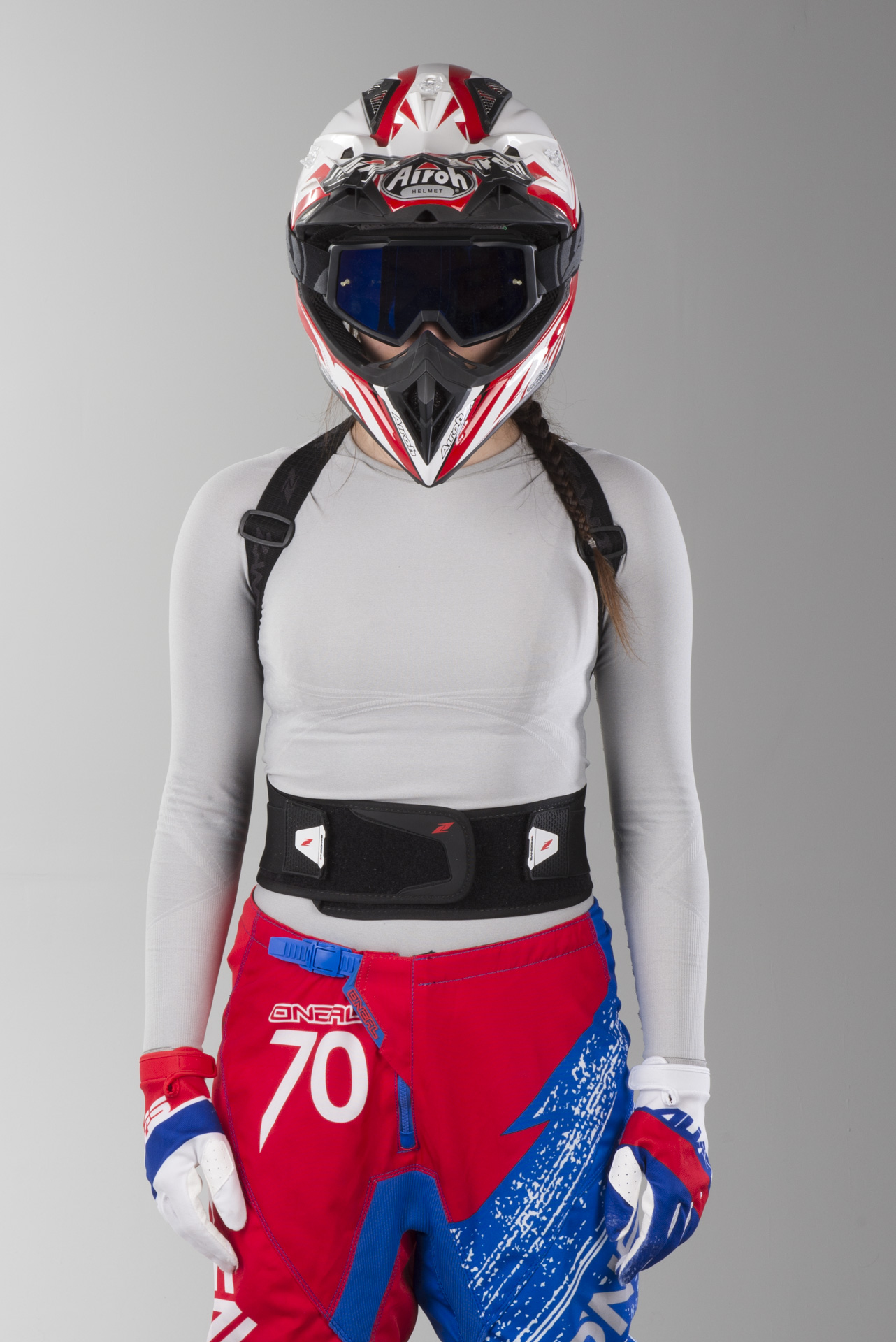 Zandonà Hybrid Pro x7 Back Protector Pink