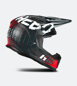 Motokrosová Helma Hebo HMX-P01 Dots
