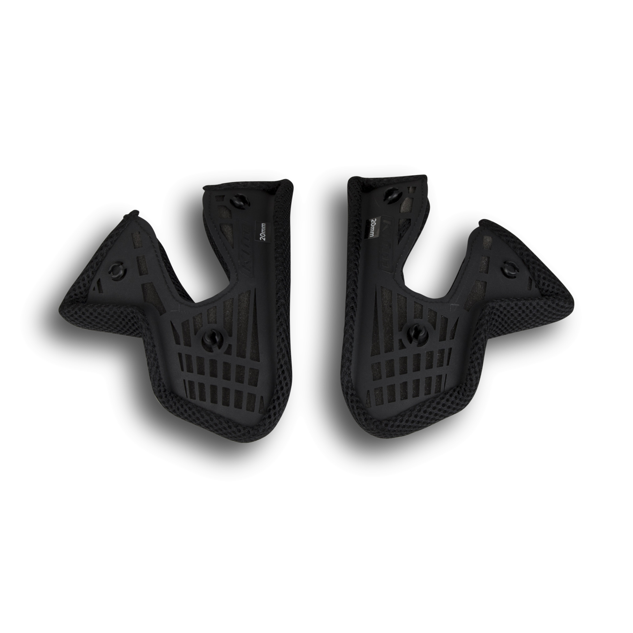 Acolchado De Mejilla Klim F3 Negro