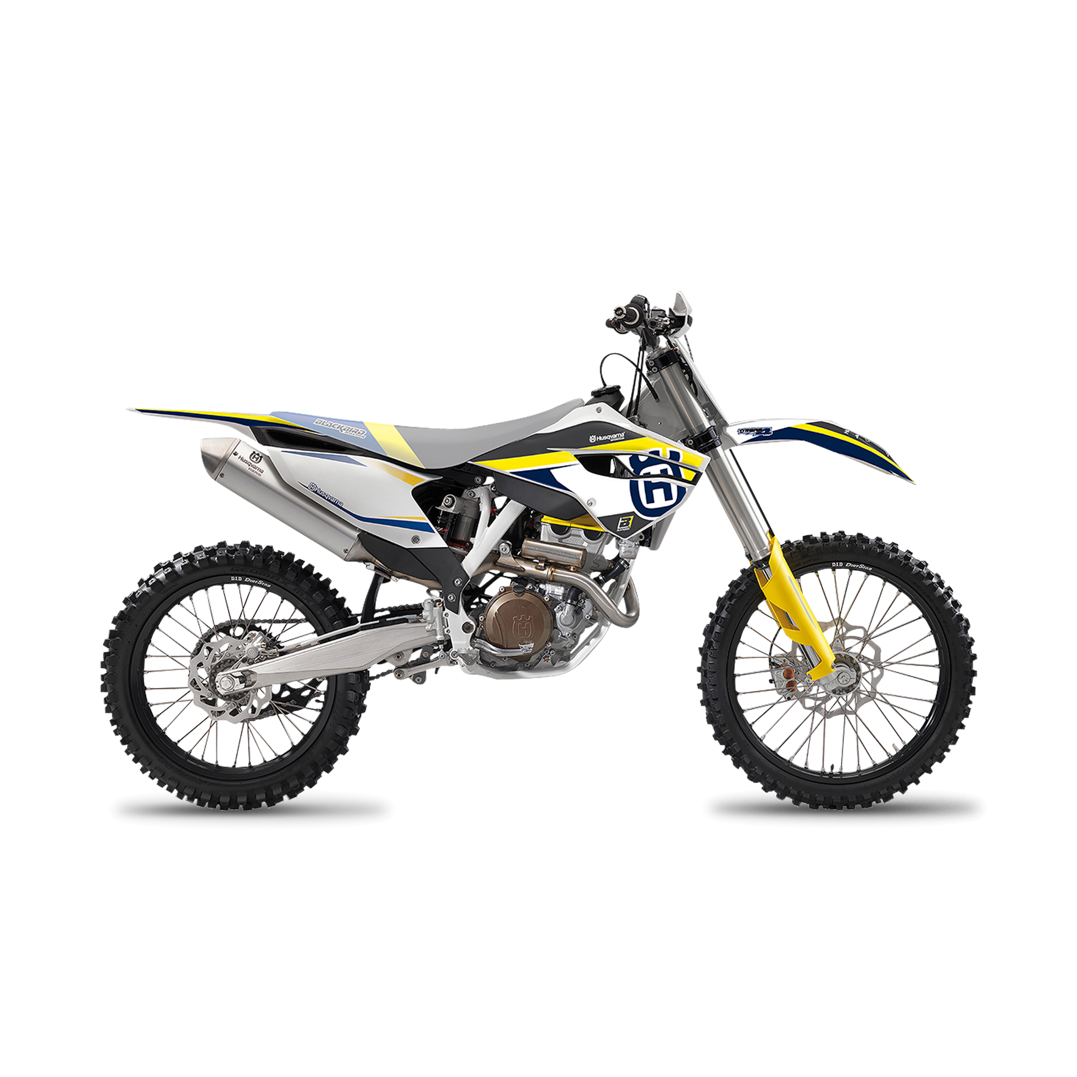 Blackbird Dream 4 Decal Kit White-Yellow-Blue