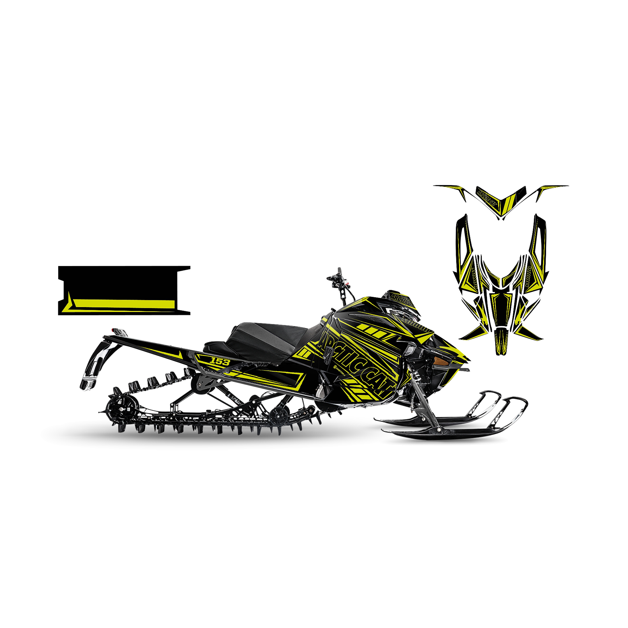Tarrasarja SweTown Team Racer 18 Musta-Lime