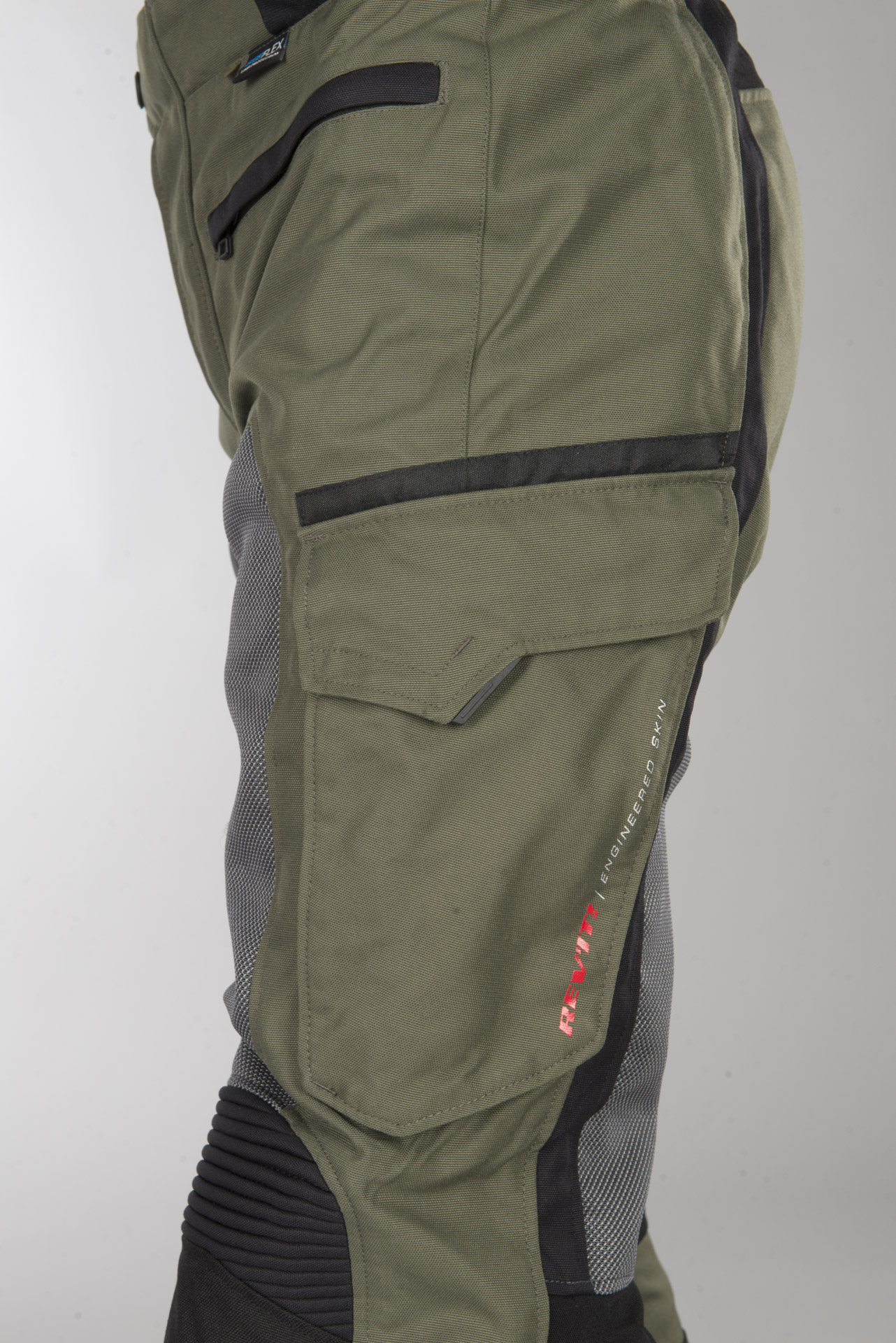 Bukser Revit Cayenne Pro Green Svart Lang Laveste MC Bukser Klim Switchback Cargo Grå Laveste prisgaranti