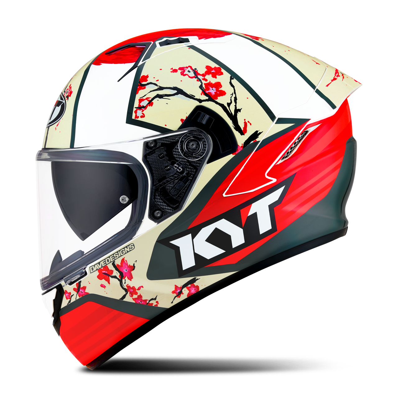KYT NF-R Full Face Helmet Xavi Sakura