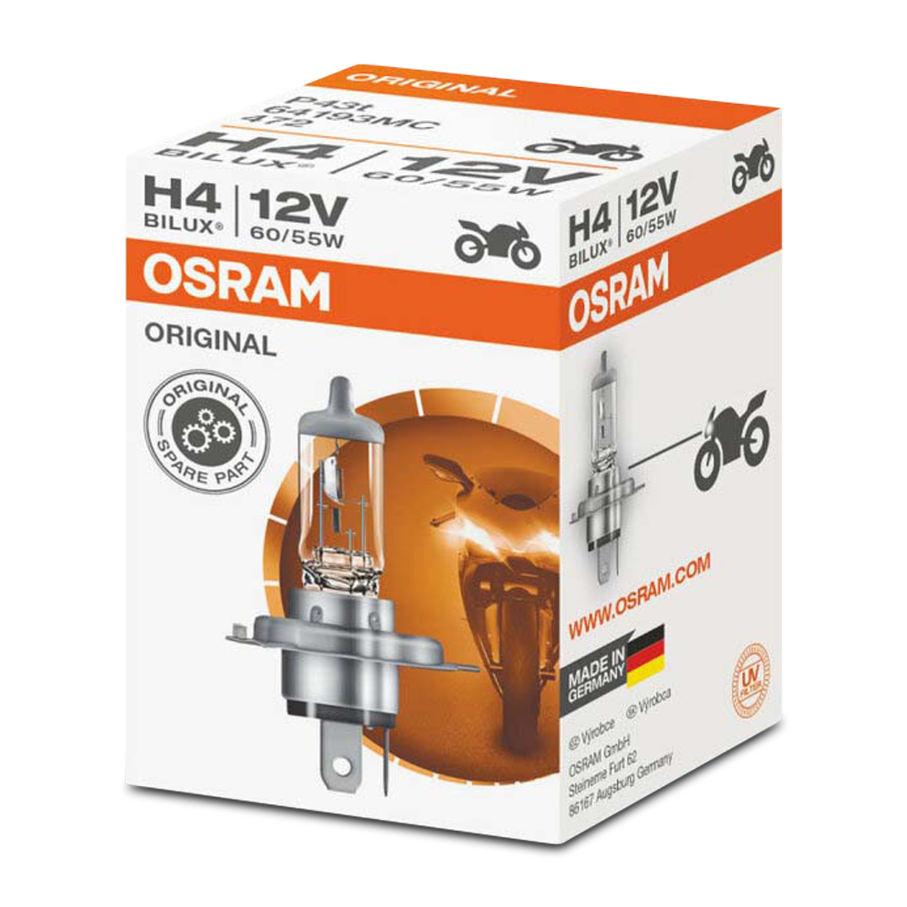 Lamp Osram Original Line H4 12 V 60/55 W