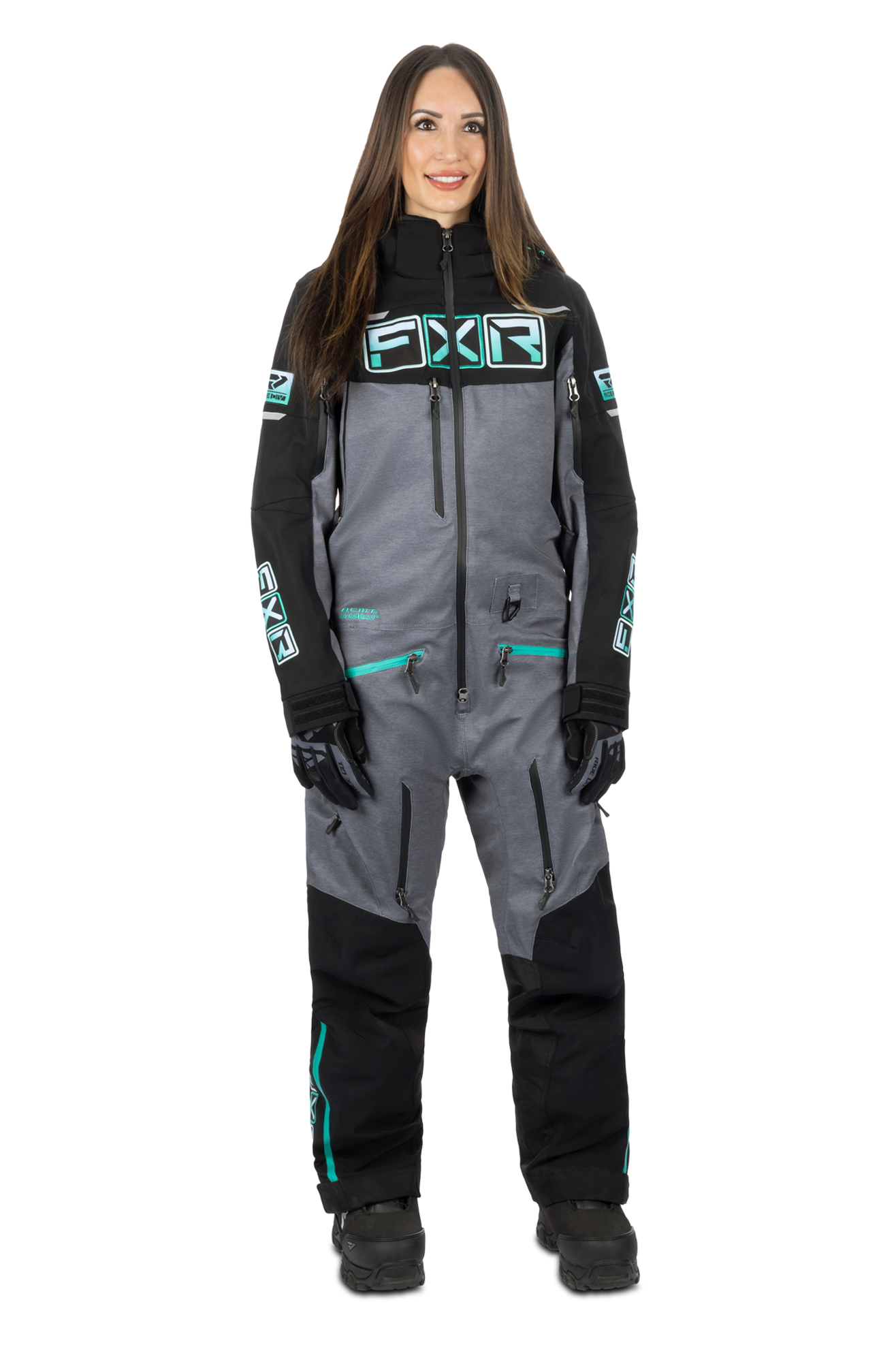 Mono con Aislamiento Mujer FXR Maverick F.A.S.T. Uva