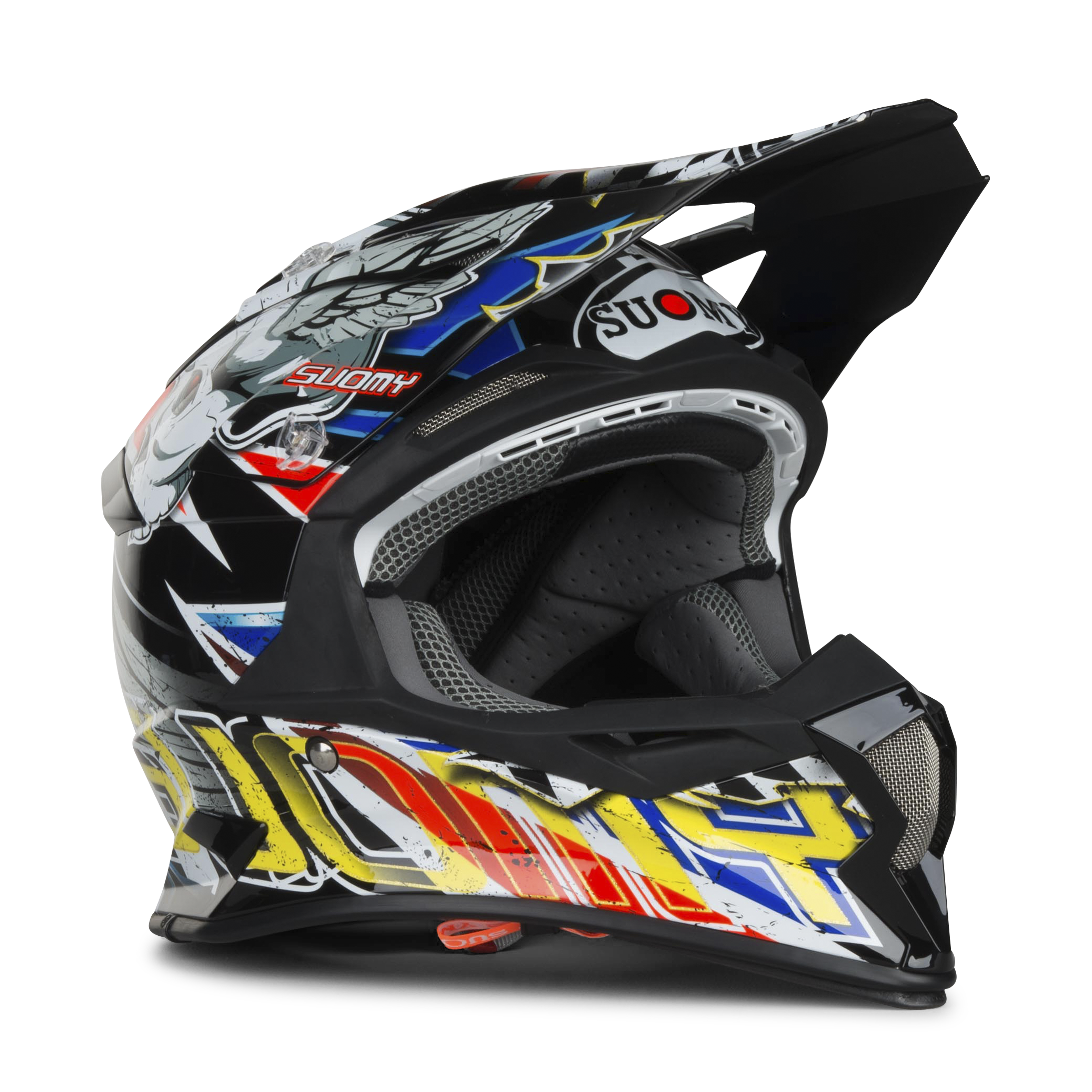 skull motocross helmet