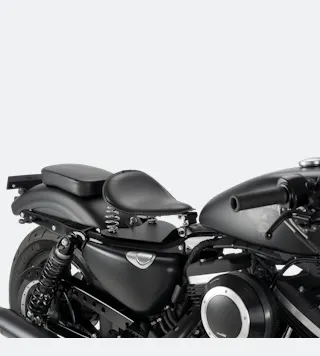 CustomAcces Old Taco H-D Passenger Seat Black