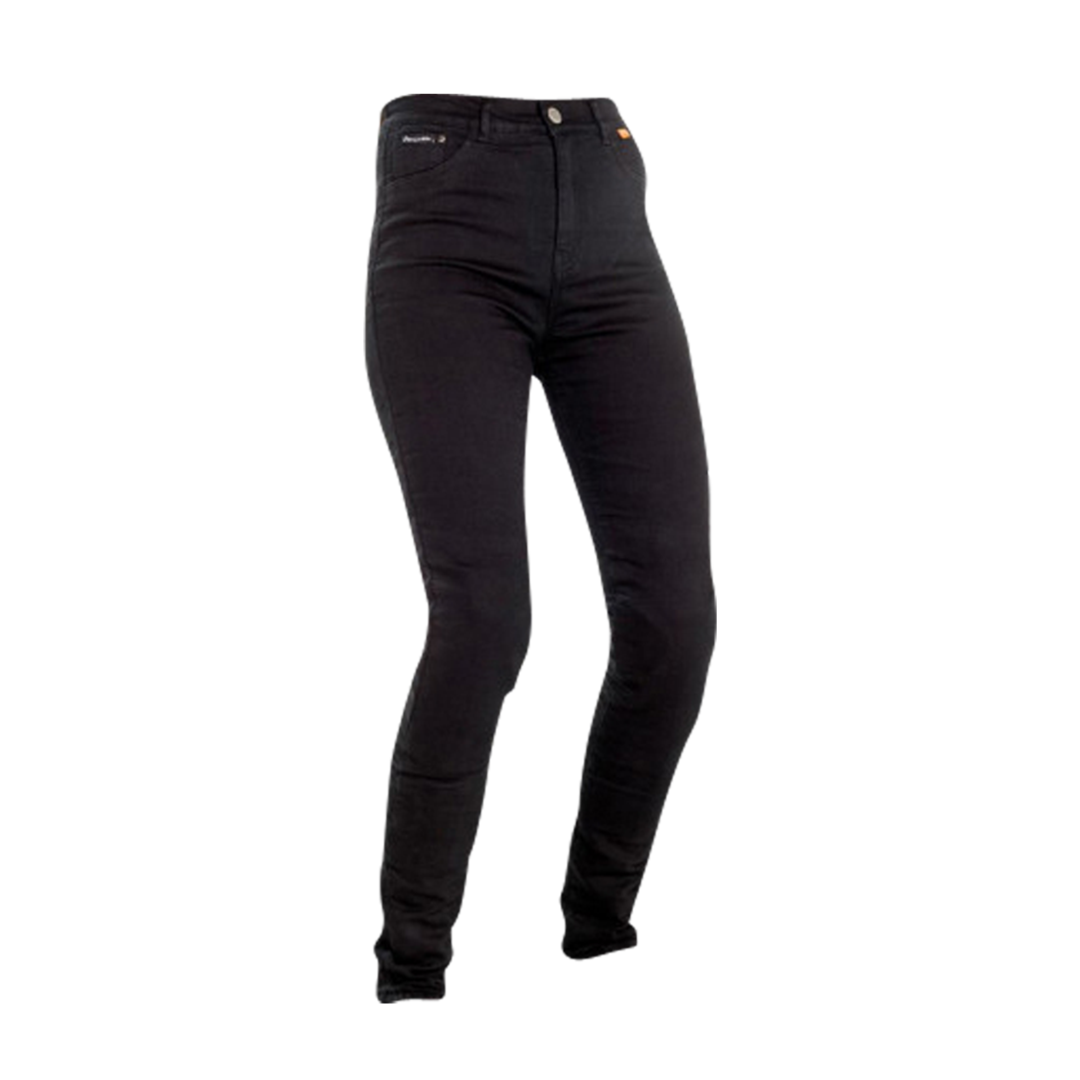 black jegging trousers