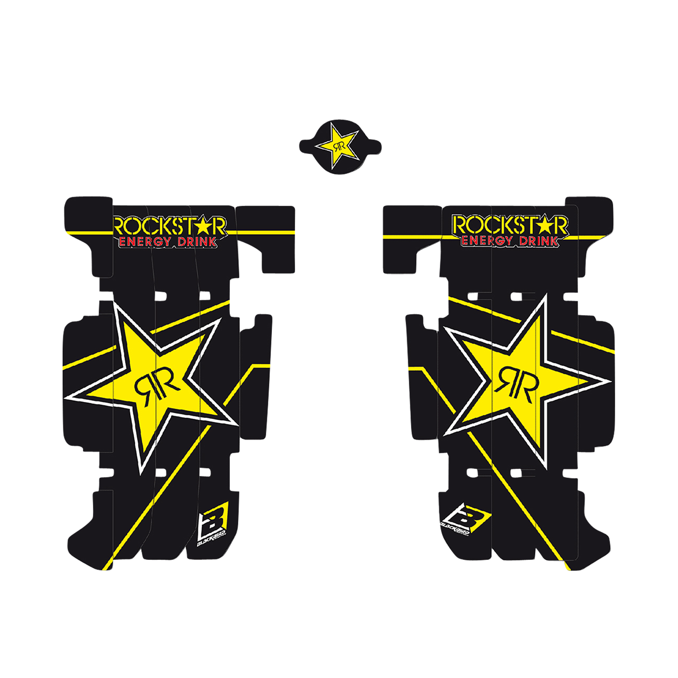 Blackbird Beta Rockstar Energy Radiator Guard Decals Buy now, get 20