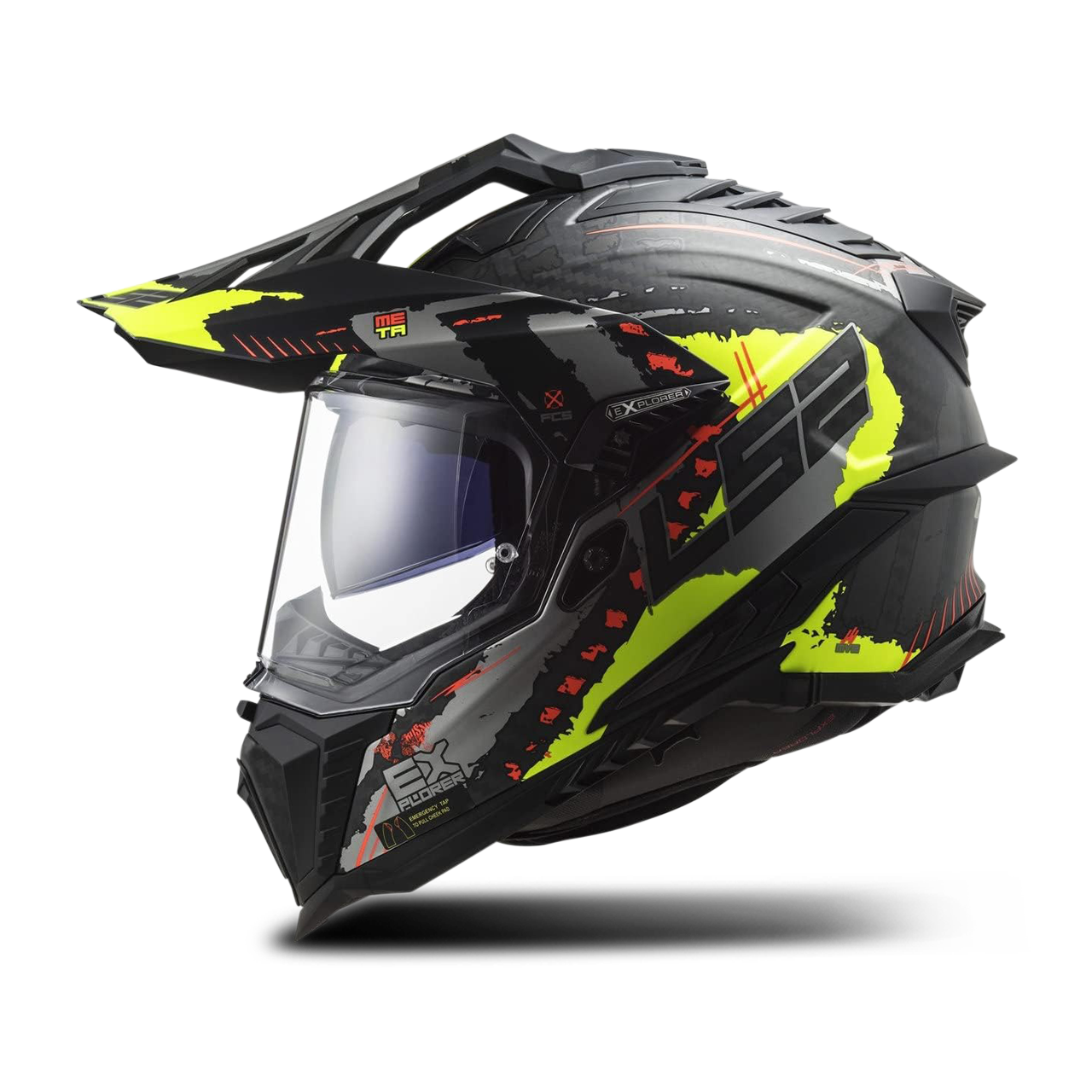 Adventurehjelm LS2 MX701 Explorer C Extend